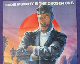 Vintage "The Golden Child" (Eddie Murphy) Movie Theater Lobby Poster, 1986 Fox Theatres Original 27"x41" One Sheet, Shamokin Dam, PA