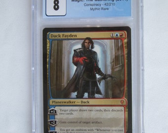MTG Planeswalker Dack Fayden, CGC Graded 8.0, VF