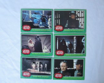 【あす楽対応】 Vintage 1977 Star Wars Trading Cards, Topps Green Series 4 その他