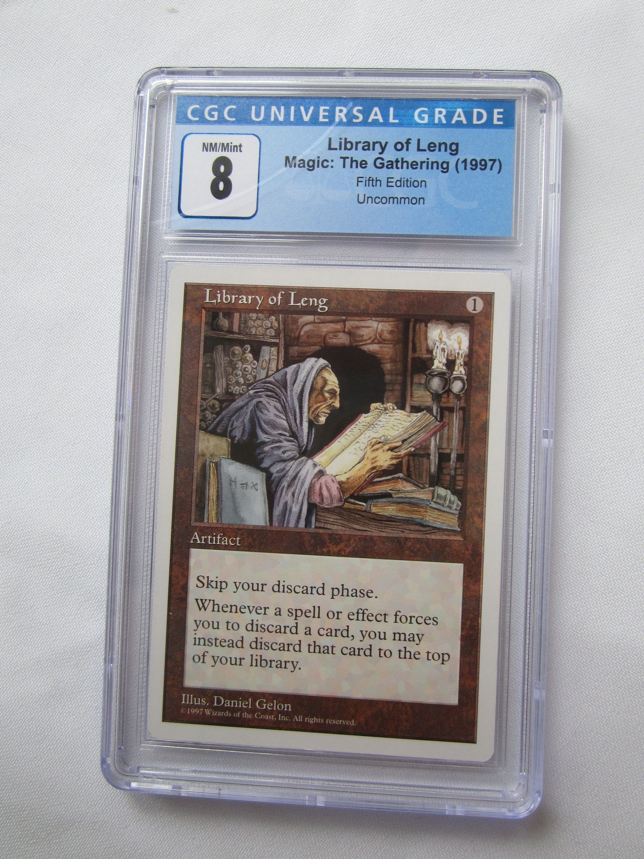 MTG, Library of Leng 1997, Fifth Edition Uncommon , Short Spell