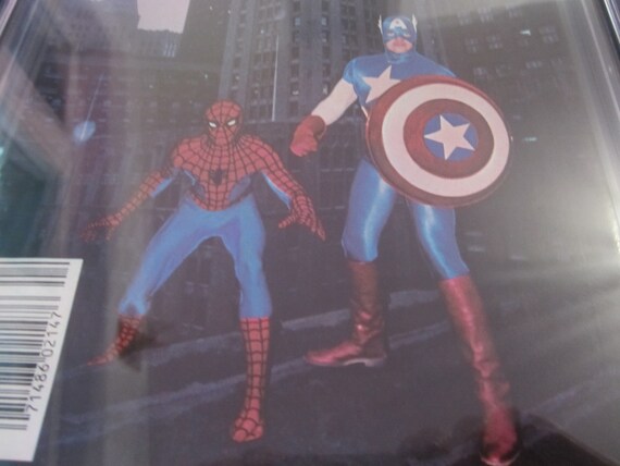 Vintage Marvel Team up #128, Spider-man and Captain America, Live
