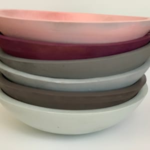 Cuencos de madera hechos a mano
