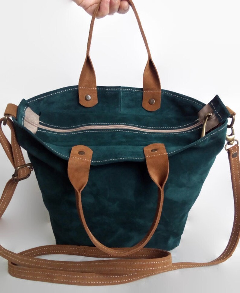 crossbody bag italian premium leather shoulder and hand bag multicolored leather suede bag unique and exclusive bag.