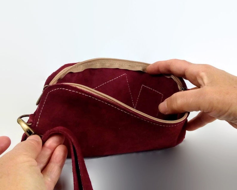 multipurpose handbag leather Set of Purse with card leather inspired by patchwork unique and exclusive. cases glass leather