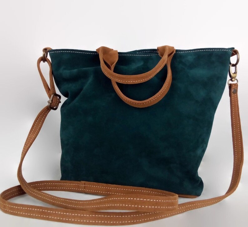 crossbody bag italian premium leather shoulder and hand bag multicolored leather suede bag unique and exclusive bag.