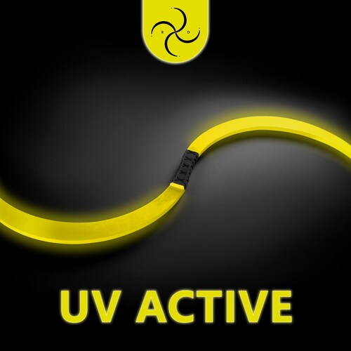 UV active yellow shops Buugeng • Wooden Practice Buugeng • Lighttoys Design