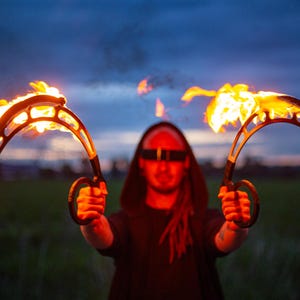 Eldhalfgeng • Utformad för att fascinera • Perfekt för flöde och eldshower