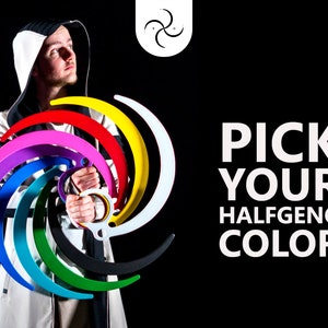 Trä Halfgeng med väska • Anpassningsbar geometrisk handgjord jongleringsrekvisita