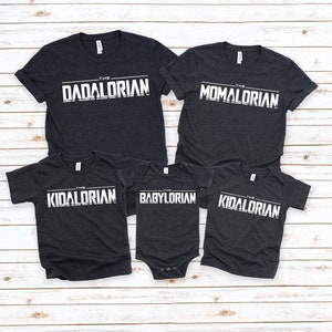 Dadalorian Momalorian Kidalorian Babylorian Shirt, Star Wars Shirts, Family Matching Shirts,Star Wars Family Shirts, Star Wars Legion