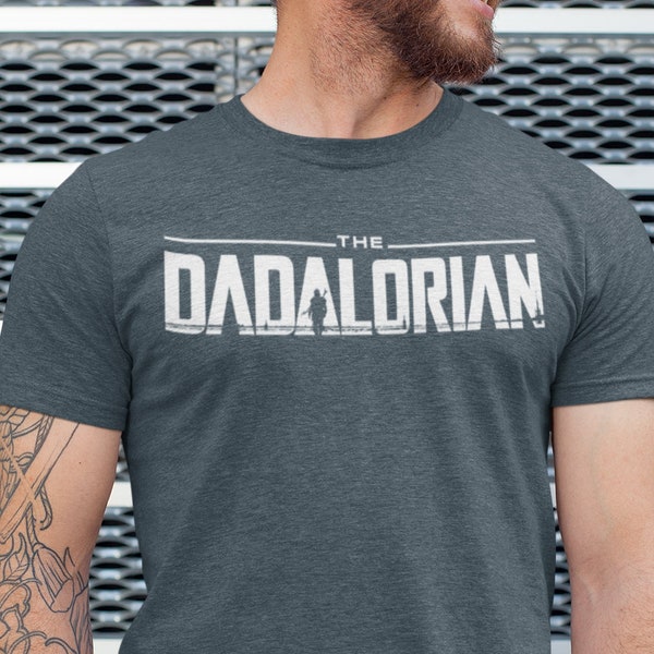 Chemise Star Wars pour papa, le T-shirt Dadalorian, tee-shirt drôle Star Wars, cadeau de fête des pères humour, tee-shirt Galaxy Edge