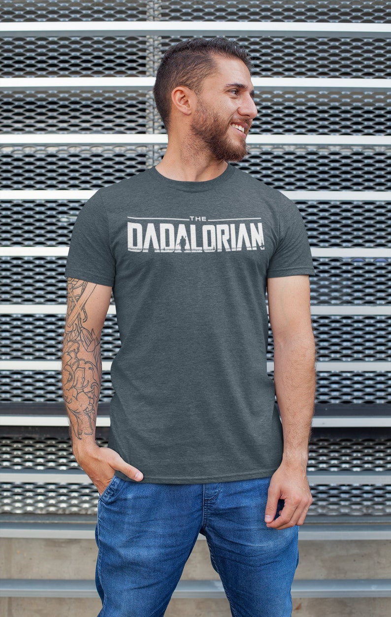 Star Wars Shirt for Dad, The Dadalorian T-shirt, Funny Star Wars Tee, Humor Father's Day Gift, Galaxy Edge Tee Shirt 