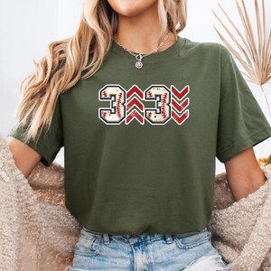 3 Up 3 Down Baseball Shirt Vintage Sports Graphic Tee Game Day Fan Apparel image 13