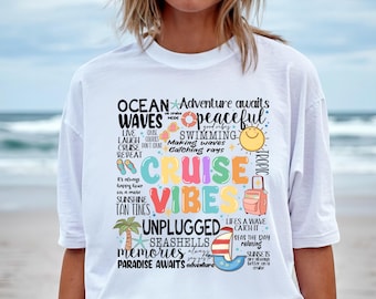 Cruise Vibes Shirt: Summer Vacation Group Tee