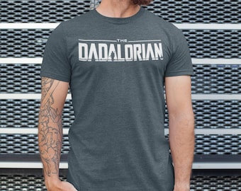 Dadalorian Star Wars Shirt, Funny Dad Humor (Father's Day Tee)