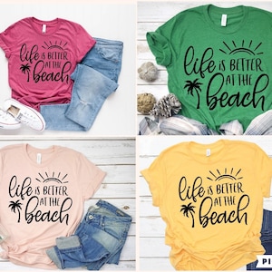 Life is Better at the Beach Beach Life Summer Fun Womens - Etsy