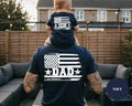 Dad and Son Shirts: Patriotic USA Matching Tees (Father's Day, 4th of July, Christmas)
