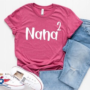 Nana Squared Shirt: Grandma Gift, Mother's Day Tee