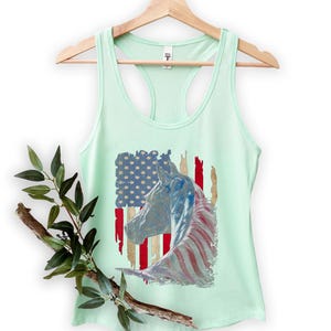 womens tank top, 4th of july, america tank tops, American Flag Shirt, usa shirt, racerback tank top, tank top for woman, republican tank top, Patriotic Shirt, red white blue shirt, god bless america, Floral USA Tank Top, 4th Of July Tank Top