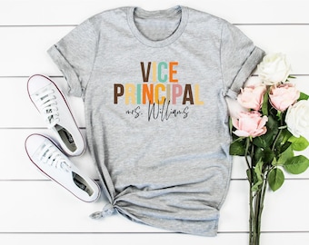 Camiseta personalizada para subdirector/a: Regalo personalizado de agradecimiento para profesores