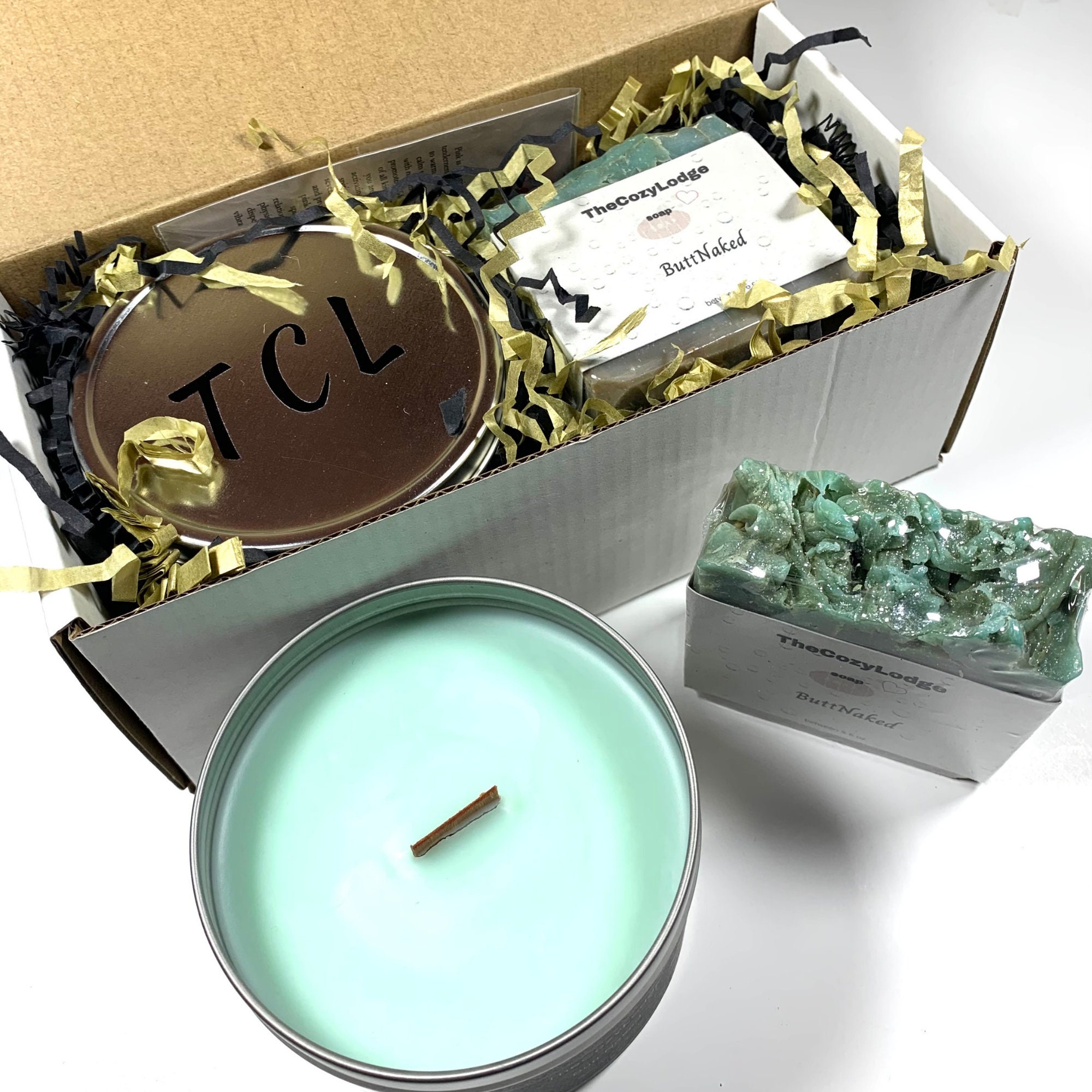 Gift Boxes Scented candle Soap available in 4 fragrances Etsy