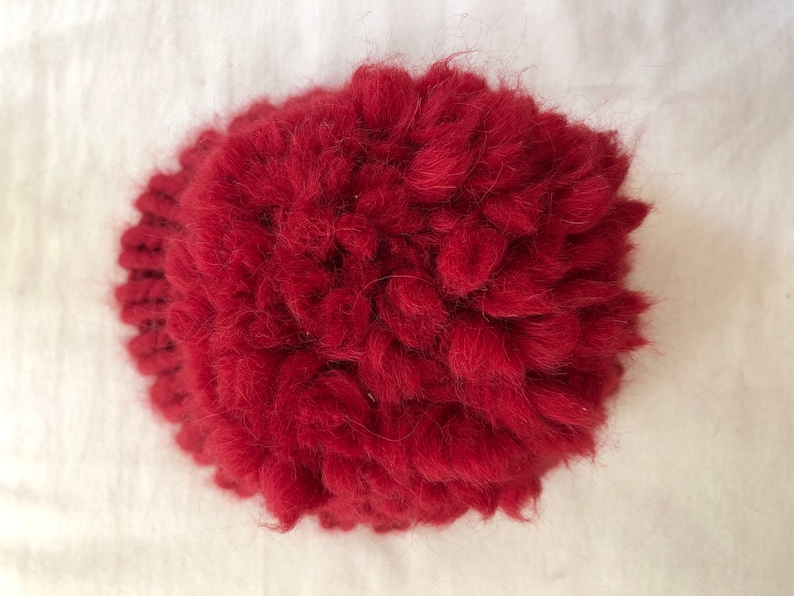 A Hand Knit Large Unisex Hat