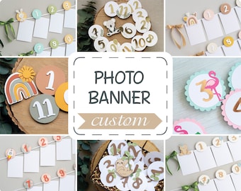 Matching or Custom Monthly Photo Banner