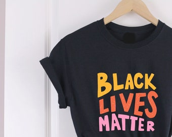Black Lives Matter Shirt | Unisex BLM Shirt | BLM Mask | 90's Graphic Tee | Equality Shirt | Protestor Shirt | Civil Rights | Anti Racism |