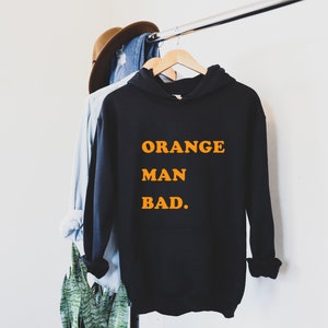 Orange Man BAD Sweatshirt Adult Halloween Party Games Leather Jacket Fall Food Dinner Ceramic Mug Blanket Scarf Halloween Mask image 1