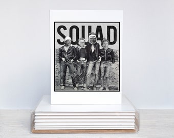 SQUAD Holiday Card(s) | Movie Characters | Boxed Set of Christmas Cards | Happy Holidays Cards | Greeting Cards | Blank Cards Bulk | Grinch