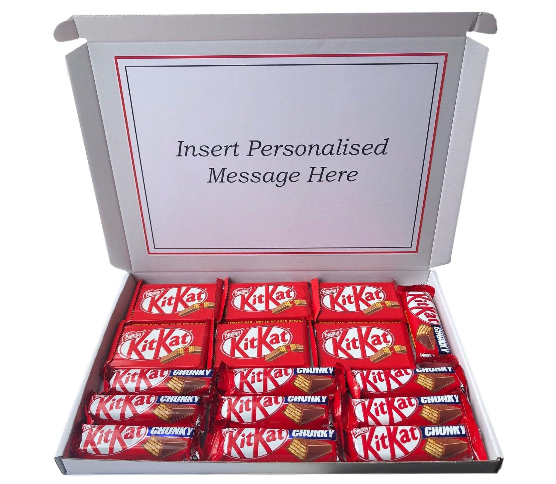 Kit Kat Chocolate Gift Box Medium/Large Personalised Etsy