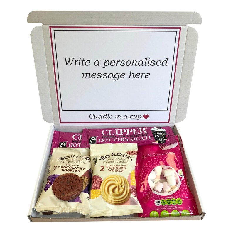 Hot Chocolate Letterbox Gift Set Medium & Large Cadbury Etsy