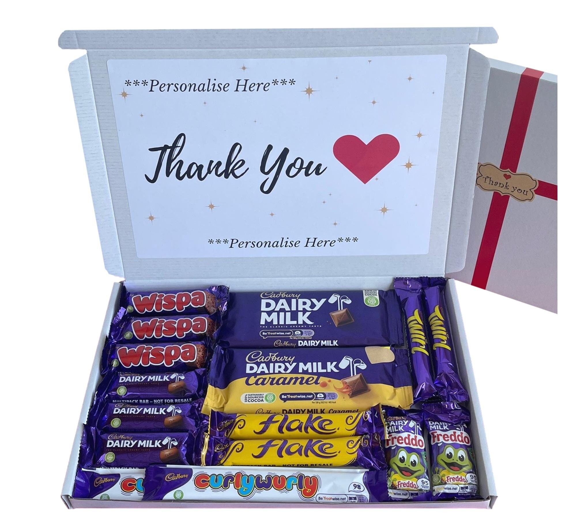 CADBURY CHOCOLATE Gift Box Medium & Large Letterbox - Etsy UK