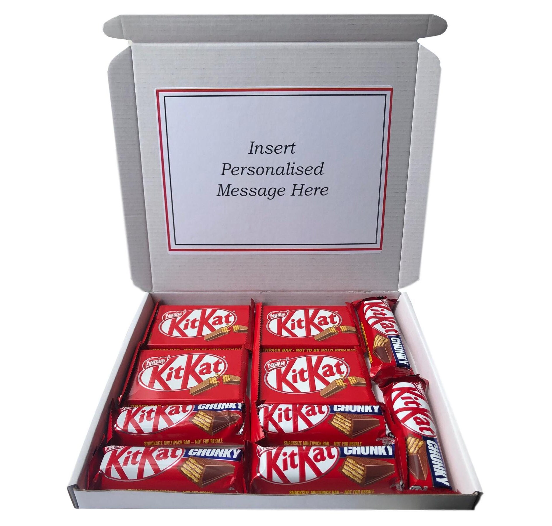Kit Kat Chocolate Gift Box Medium/Large Personalised Etsy