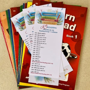 K5 Abeka Reading Cards - Group 1