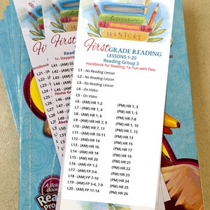 1st Grade Abeka Reading Cards - Group 3