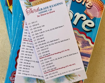 3rd Grade Abeka Reading Cards
