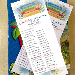 2nd Grade Abeka Reading Cards - Group 3