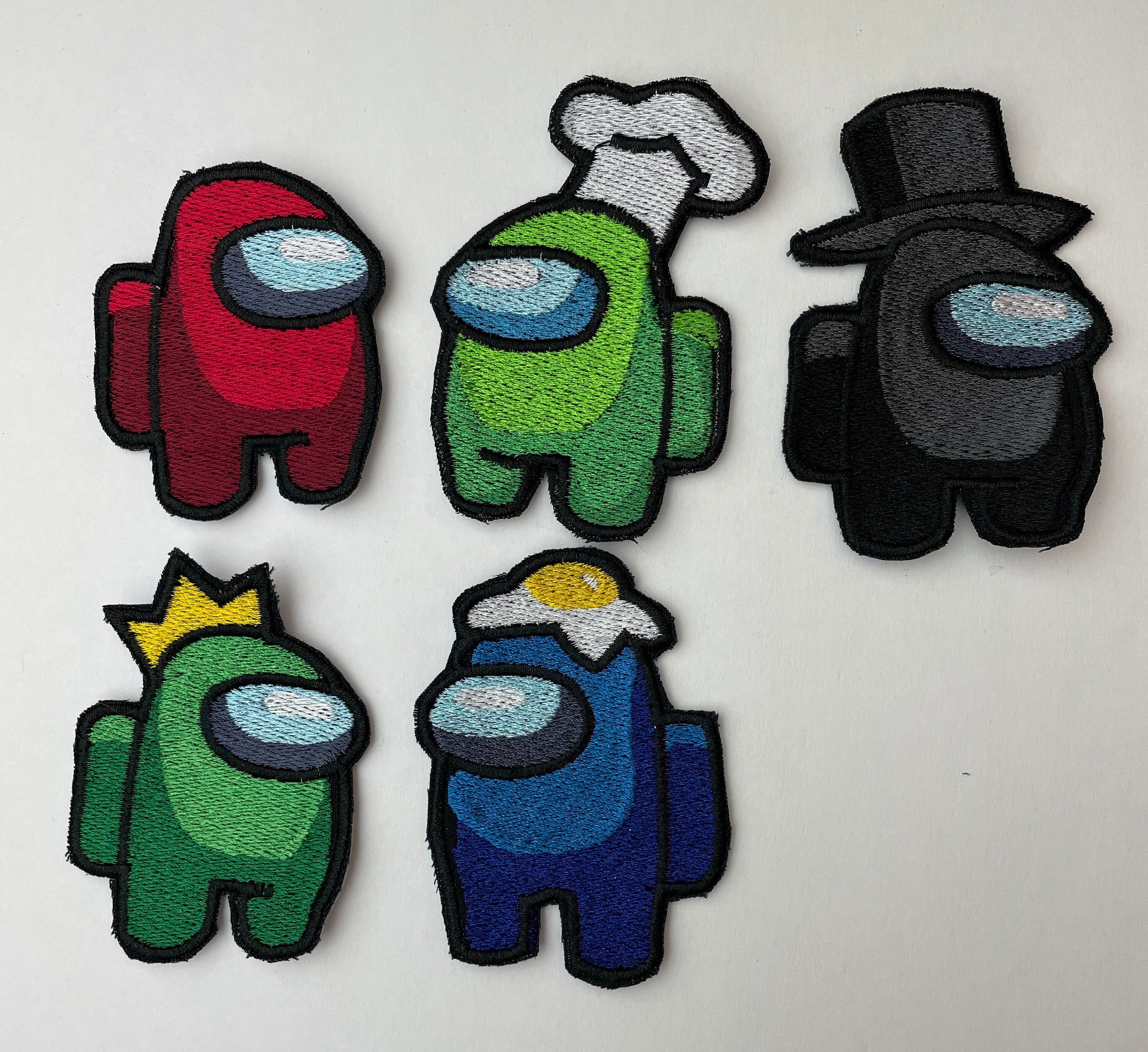 Among Us Character, Iron on Patch,