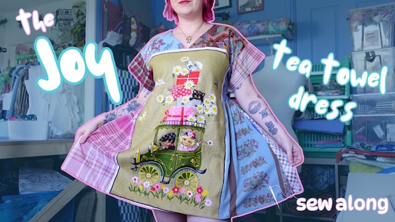 designer towel dress Tea Mini Sewing Pattern: Upcycle Design (PDF Download) Paper towel Select Jacket & Vest Size:EU56/US46 I love turning unexpected Style-Color-Dim:AP1E211009_AA002_M 90s Slip Dress Small