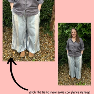 Bloomer Tie Trouser Sewing Pattern: Ruffle Clown Trousers (XS-5XL) (PDF ...