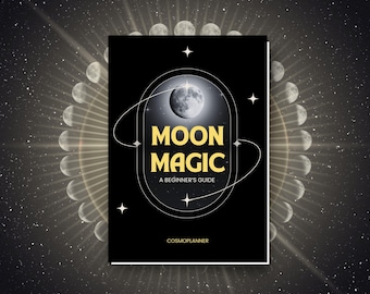Moon Magic eBook: Beginner's Guide to Lunar Cycles (PDF Download)