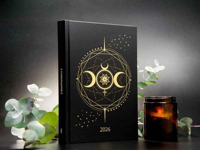 2026 COSMOPLANNER Moon | Creative Productivity planner zdjęcie 1