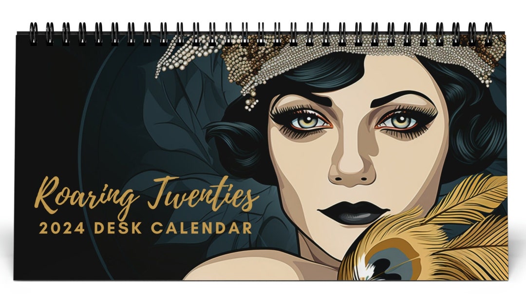 2025 Desk Calendar Art Deco Calendar 2025 - Etsy
