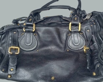 Vintage Y2k Early 2000s Chloe Paddington Satchel Leather