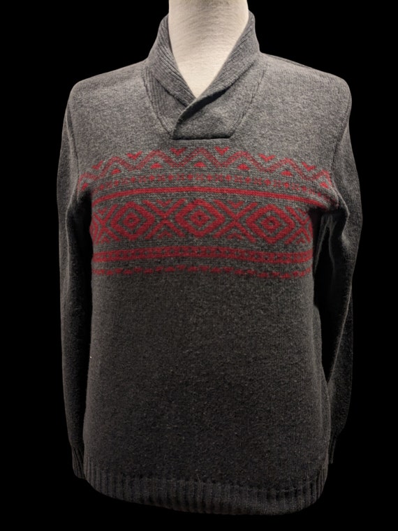 Eddie Bauer Wool Blend Vneck sweater - image 5