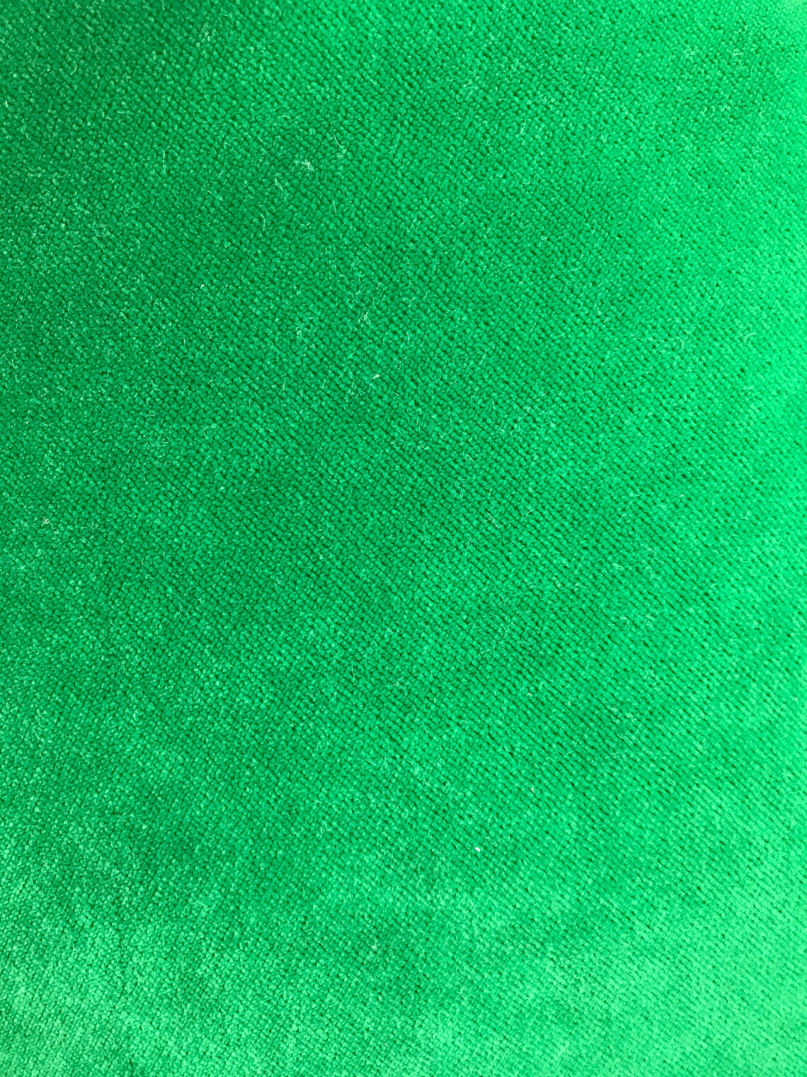 SALE Upholstery Kelly Green Velvet Fabric Fabric By The Etsy