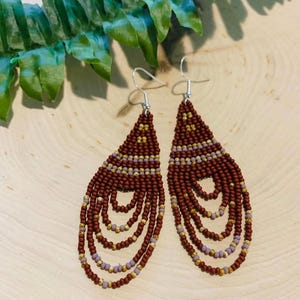 Beaded Dangle Earrings