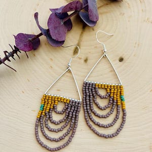 Beaded Dangle Earrings