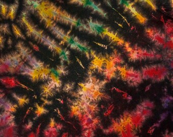 Revers tie dyed shirt M size Camouflage tee tshirt style for men and women & teenagers One of kind T-shirts tee Hand dyed reverse t-shirts