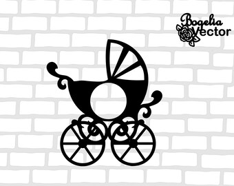 Free Free Baby Pram Svg 425 SVG PNG EPS DXF File